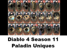 Paladin Uniques Diablo 4