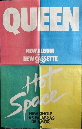 Queen hot space newspaper - queen,