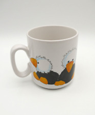 Nici Design Becher Tasse Mug Ente Vogel Kaffeebecher weiß
