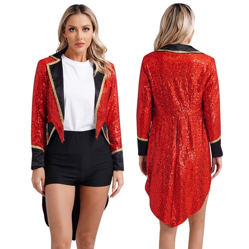 Damen frack jacke glänzend - damen,