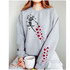 Sweatshirt Damen Skeleton