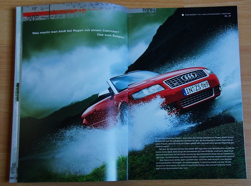 Audi cabrio prospekt von - s4, cabrio,