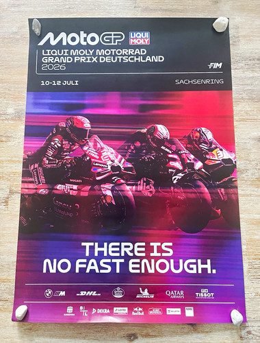 Eventposter motogp liqui moly - eventposter,