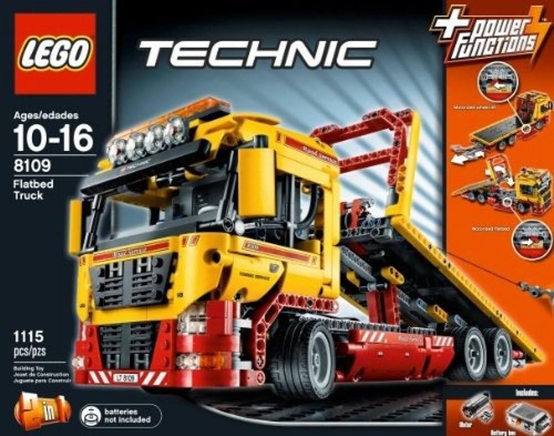 Lego technic tieflader - lego, (8109)