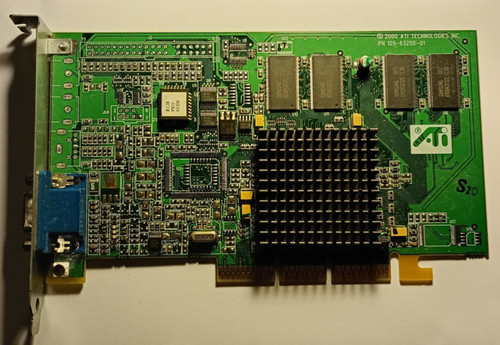 Agp grafikkarte ati xpert 2000 - agp,