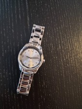 esprit damen uhr silber im