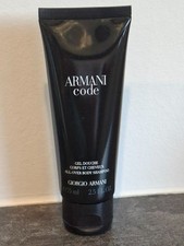 ARMANI code Homme All-Over Body SHAMPOO & SHOWER Gel Duschgel 75 ml NEU RARITÄT!