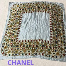 Vintage CHANEL Seidentuch