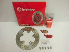 Brembo Bremsscheibe + Beläge