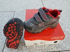 Swissies Ivan Sneaker  - Größe 25- grau/rot