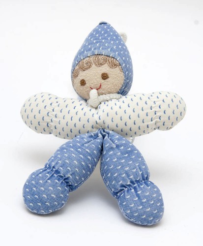 Sterntaler puppe wichtel blau - wichtel,