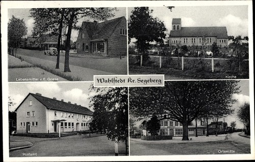 Wahlstedt kreis segeberg - ak,