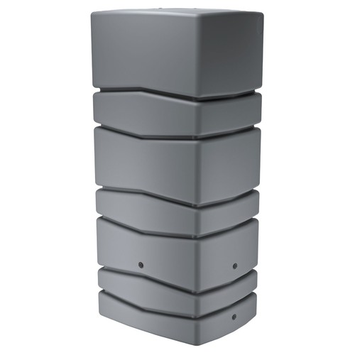 Regentonne eckig wandtank grau - wandtank,