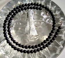 Turmalin Kette schwarz - 925