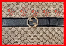 GUCCI GÜRTEL SCHWARZ DAMEN GR 90 #g24