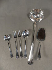 R.u.B. Robbe & Berking Karat Set 6 Vorlegeteile 90er Silberauflage