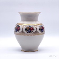 Thomas Ivory Floral & Gold Rim