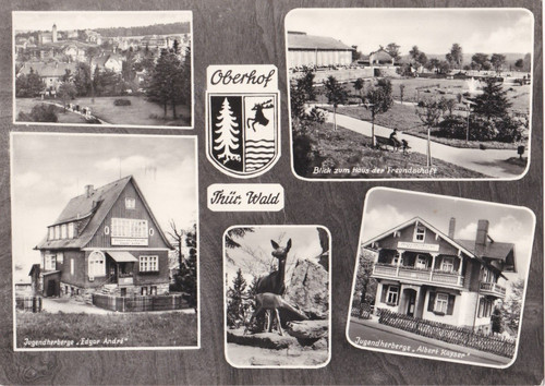 Deutschland oberhof - ak,