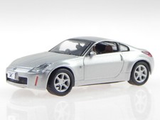 Nissan Fairlady Z Coupe Z33 2002 silber Modellauto 6005s Kyosho 1:64