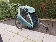 Thule Courier Fahrradanhänger Hunde für 2 Kinder