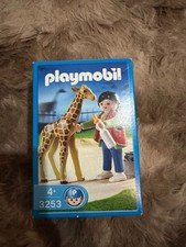 playmobil 3253 Tierpflegerin mit Giraffenbaby Vollständig + OVP
