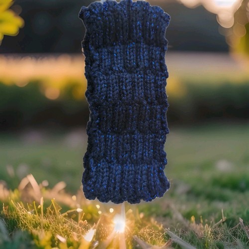 Stirnband wolle handgestrickt - wolle,