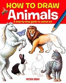 How draw animals - how,
