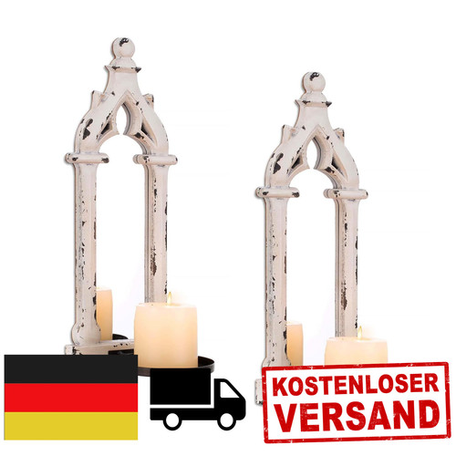 Wandkerzenhalter vintage - wandkerzenhalter,