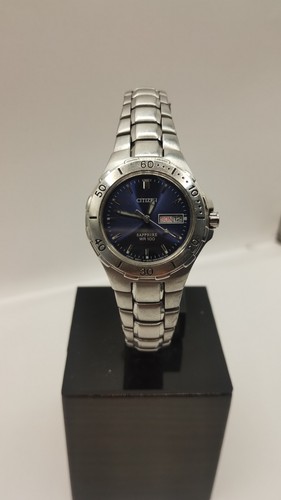 Citizen wr100 saphir glas - saphir,