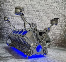 BMW  4.4l V8 Motorblock Motortisch Tisch Motor Engine Coffee Table