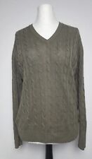 Le Tricot Perugia 70% Leinen Zopfmuster XXL   Pullover (#5068)