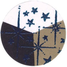 Embossing Pulver - Dunkelblau glänzend - 10g  65044 Embossingpulver Powder Puder