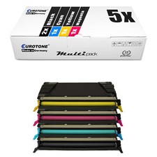 5x Toner kompatibel für Lexmark Optra C 520 522 524 530 532 534 DN N DTN CMYK