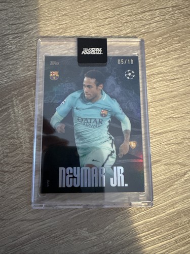 Topps total football neymar - total,