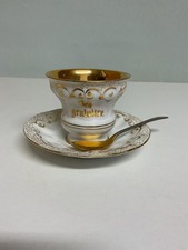 Antike Tasse Ich gratuliere