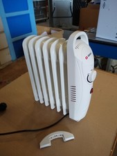 B-Ware: Alpina Elektroheizung 850W Ölradiator Heizung weiß 7 Rippen