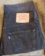 Levis Jeans 501, Herren ,schwarz ,W34.L30