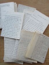 Nachlass 46 Feldpostbriefe viele mit Schreibmaschine geschrieben + 14 Inhalte