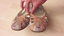 Airstep bedruckter leder slipper ballerina mit Print gr. 40 TOP
