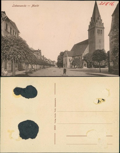 Ansichtskarte bad liebenwerda - bad,