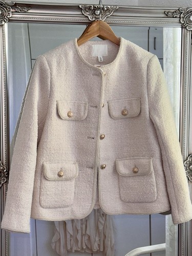 Bouclé jacke s neu - h&m,