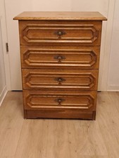 Kleine Kommode Nachtschrank Rustikal Vintage Holz