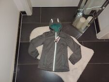 Softshelljacke Grau Grün