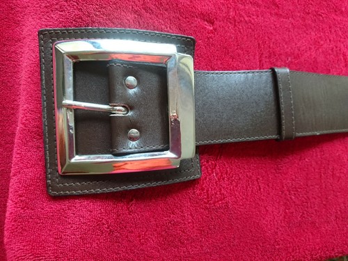 Damengürtel leder braun - braun, breit