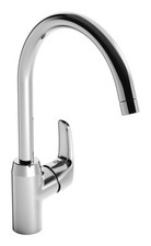 Hansa Hansapinto Spültisch-Einhand-Einlochbatterie Ausladung 213 mm - 45132283