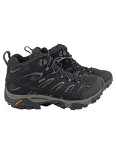 Merrell Moab Mid GTX Herren Wanderschuhe UK8 Schwarz Gore-Tex Vibram Outdoor