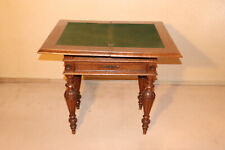 ⭐⚜Spieltisch Antik Gründerzeit 1850/60 Historismus Eiche Vintage UNIKAT⚜⭐
