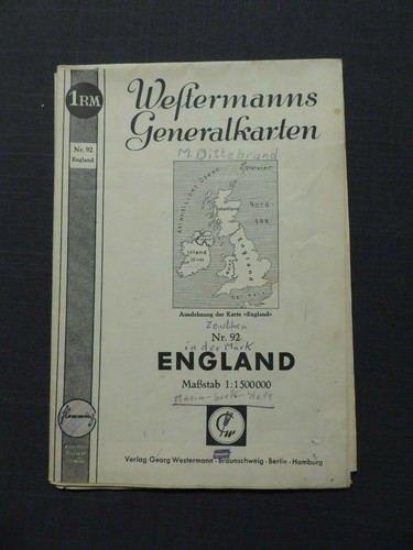 Landkarte westermanns - landkarte,