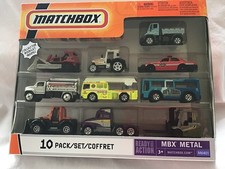 MATCHBOX 1O PACK GIFT SET - MBX METAL - CITY TOURS / GUZZLER ETC - UNGEÖFFNET