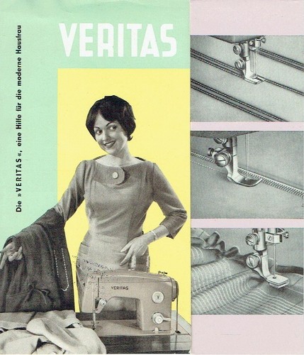 Prospekt veritas nähmaschine - prospekt,